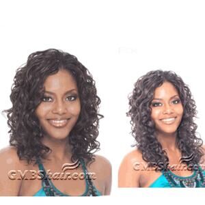 Natural-Look Curly Hairpiece in Dark Brown - Women Accessories